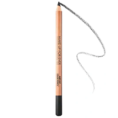 Shop Make Up For Ever Artist Color Pencil Brow, Eye & Lip Liner 100 Whatever Black 0.04 / 1.41