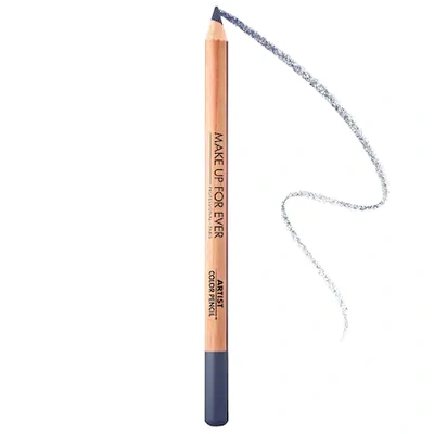 Shop Make Up For Ever Artist Color Pencil: Eye, Lip & Brow Pencil 200 Endless Blue 0.04 oz/ 1.41 G