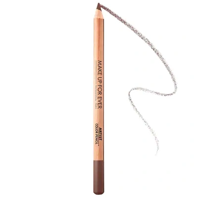Shop Make Up For Ever Artist Color Pencil Longwear Lip Liner 506 Endless Cacao 0.04 oz / 1.41 G