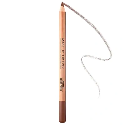 Shop Make Up For Ever Artist Color Pencil Brow, Eye & Lip Liner 508 Total Taupe 0.04 oz/ 1.41 G