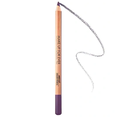 Shop Make Up For Ever Artist Color Pencil Brow, Eye & Lip Liner 906 Endless Plum 0.04 oz/ 1.41 G