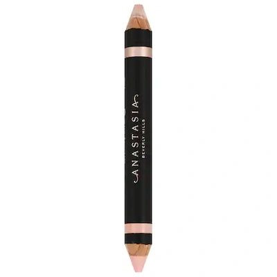 Anastasia Beverly Hills Highlighting Duo Eyebrow Pencil Matte Camille / Sand Shimmer 0.18 oz/ 5 G