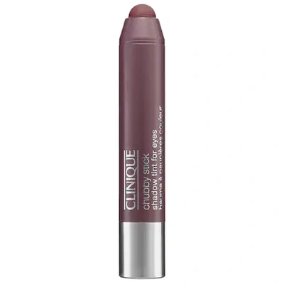 Shop Clinique Chubby Stick Shadow Tint For Eyes Portly Plum 0.1 oz