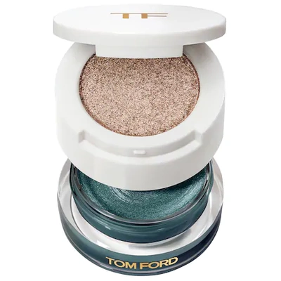 Shop Tom Ford Cream And Powder Eye Color Azure Sun