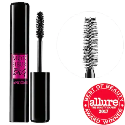 Shop Lancôme Monsieur Big Volumizing Mascara Standard Size Black - 0.33 oz/ 10 ml