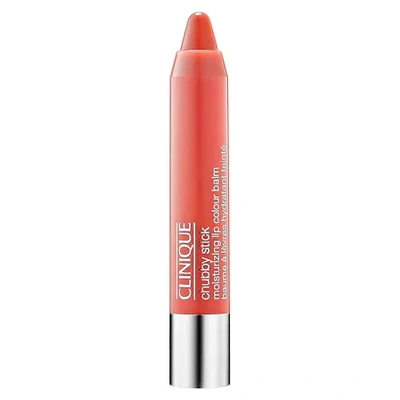 Shop Clinique Chubby Stick Moisturizing Lip Colour Balm Oversized Orange 0.1 oz/ 3 G