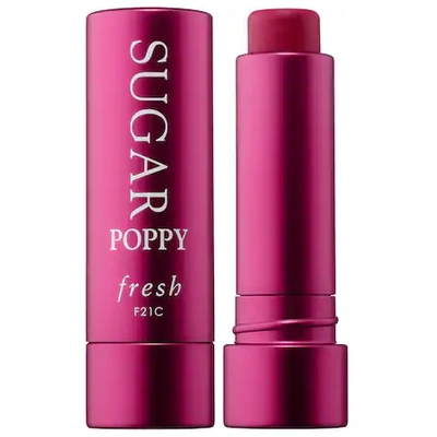 Shop Fresh Sugar Lip Balm Sunscreen Spf 15 Sugar Poppy Tinted 0.15 oz