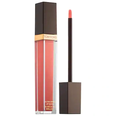 Shop Tom Ford Ultra Shine Lip Gloss 07 Peach Absolut .24 oz/ 7 ml