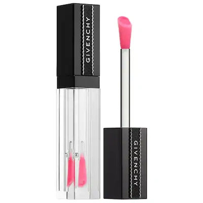 Shop Givenchy Gloss Interdit Vinyl N1 Rose Révélateur 0.21 oz/ 6 ml