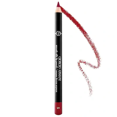 Shop Giorgio Armani Beauty Smooth Silk Lip Pencil 5 0.04 oz/ 1.2 G