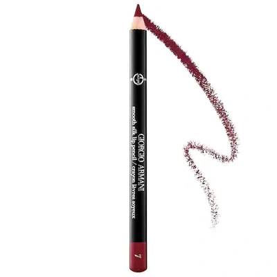 Shop Giorgio Armani Beauty Smooth Silk Lip Pencil 7 0.04 oz/ 1.2 G