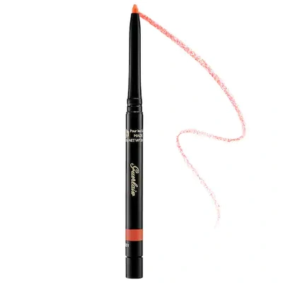 Shop Guerlain Long-lasting Lip Liner Orange Hibiscus 46 0.01 oz/ 0.5 G
