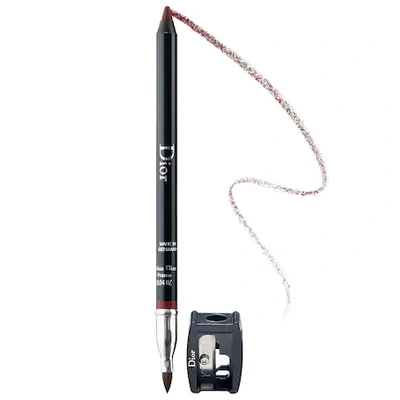 Shop Dior Contour Lipliner Pencil 943 Prune Troublant Thrilling Plum 0.04 oz/ 1.2 G