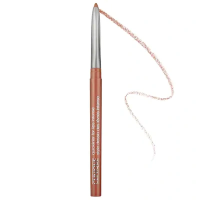 Shop Clinique Quickliner For Lips Intense 01 Intense Sassafras 0.01 oz/ 0.28 G