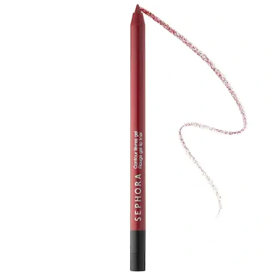 Shop Sephora Collection Retractable Rouge Gel Lip Liner 12 The Red 0.0176 oz/ 0.5 G