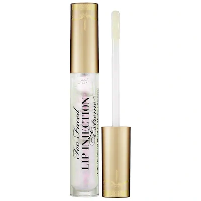 Too Faced Lip Injection Extreme Lip Plumper Gloss Original Clear 0.14 oz/ 4 ml In Original Clear