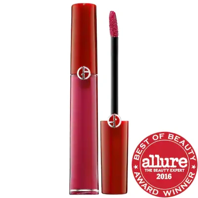 Shop Giorgio Armani Beauty Lip Maestro Liquid Matte Lipstick 504 Ecstasy 0.22 oz/ 6.6 ml