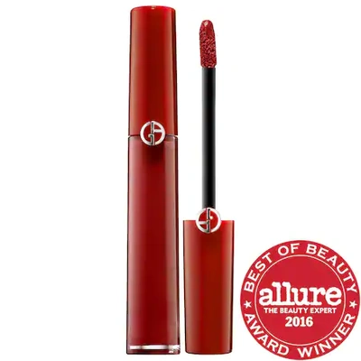 Shop Giorgio Armani Beauty Lip Maestro Liquid Matte Lipstick 400 Four Hundred 0.22 oz/ 6.6 ml