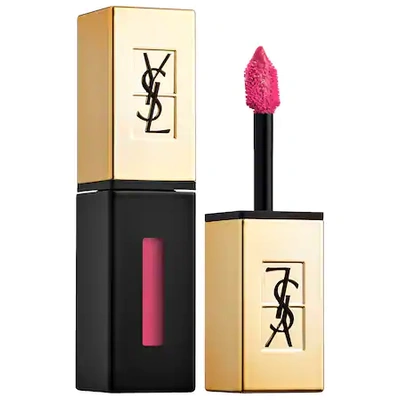 Shop Saint Laurent Glossy Stain Lip Color 103 Pink Taboo 0.20 oz/ 6 ml