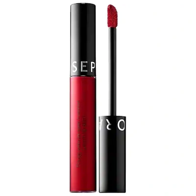 Shop Sephora Collection Cream Lip Stain Liquid Lipstick 94 Cherry Moon 0.169 oz/ 5 ml
