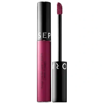 Shop Sephora Collection Cream Lip Stain Liquid Lipstick 99 Purple Red 0.169 oz/ 5 ml