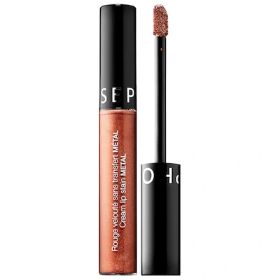 Shop Sephora Collection Cream Lip Stain Liquid Lipstick 59 Bronze Icon 0.169 oz/ 5 ml