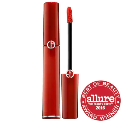 Shop Giorgio Armani Beauty Lip Maestro Liquid Matte Lipstick 401 0.22 oz/ 6.6 ml