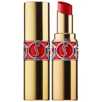 Shop Saint Laurent Rouge Volupte Shine Oil-in-stick Lipstick 4 Rouge Ballet 0.15 oz/ 4 ml