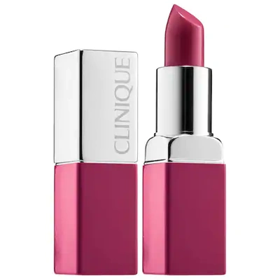 Shop Clinique Pop&trade; Lip Colour + Primer Lipstick 16 Grape Pop 0.13 oz/ 3.8 G