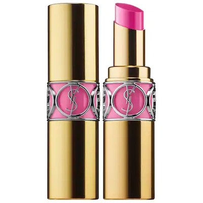 Shop Saint Laurent Rouge Volupté Shine Oil-in-stick Lipstick 49 Rose Saint Germain 0.15 oz/ 4 ml