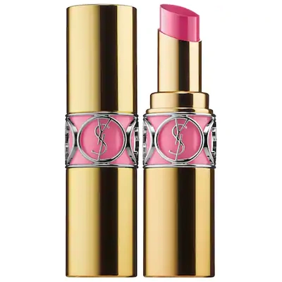 Shop Saint Laurent Rouge Volupte Shine Oil-in-stick Lipstick 51 Rose Saharienne 0.15 oz/ 4 ml