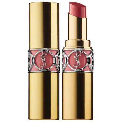 Shop Saint Laurent Rouge Volupté Shine Oil-in-stick Lipstick 43 Rose Rive Gauche 0.15 oz/ 4 ml