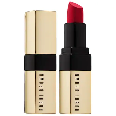 Shop Bobbi Brown Luxe Lipstick Retro Red 0.13 oz/ 3.8 G