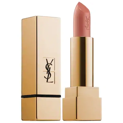 Shop Saint Laurent Rouge Pur Couture Satin Lipstick Collection 10 Beige Tribute 0.13 oz/ 3.8 G