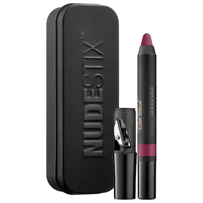 Shop Nudestix Intense Matte Lip + Cheek Pencil Raven 0.088 oz/ 2.49 G