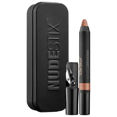 Shop Nudestix Intense Matte Lip + Cheek Pencil Entice 0.088 oz/ 2.49 G