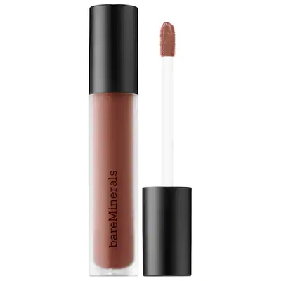 Shop Bareminerals Gen Nude&trade; Liquid Lipstick Infamous 0.13 oz/ 4 ml