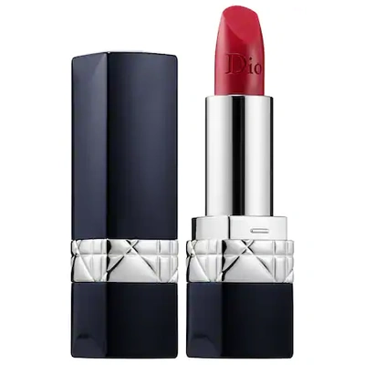 Shop Dior Rouge  Lipstick 743 Rouge Zinnia 0.12 oz/ 3.4 G