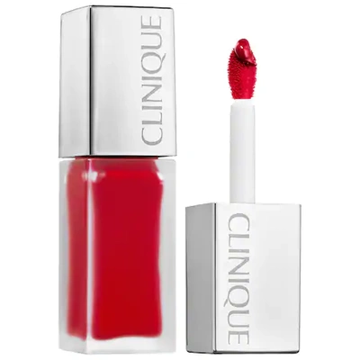 Shop Clinique Pop Liquid Matte Lip Colour + Primer Flame Pop 0.2 oz