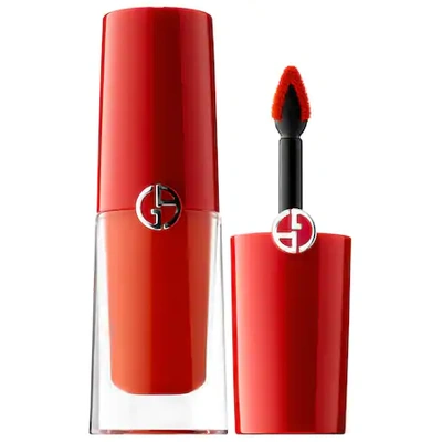 Shop Giorgio Armani Beauty Lip Magnet Liquid Lipstick 400 Four Hundred For All 0.13 oz/ 3.9 ml