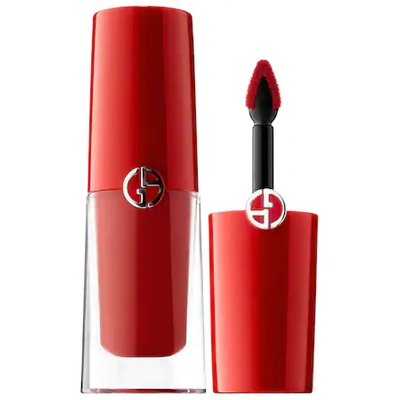 Shop Giorgio Armani Beauty Lip Magnet Liquid Lipstick 401 Scarlatto 0.13 oz/ 3.9 ml