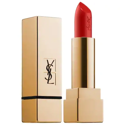 Shop Saint Laurent Rouge Pur Couture Lipstick Collection 213 Orange Seventies 0.13 oz/ 3.8 G