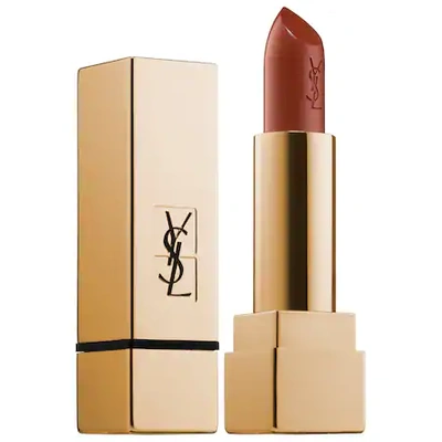 Shop Saint Laurent Rouge Pur Couture Satin Lipstick Collection 53 Beige Promenade 0.13 oz/ 3.8 G