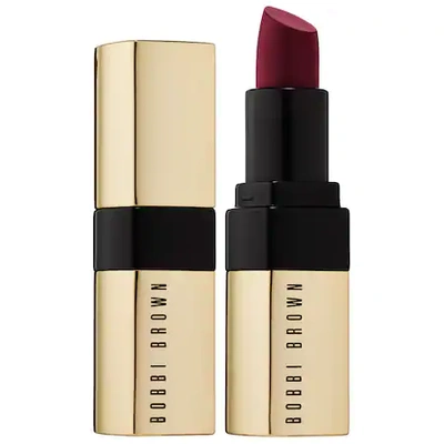 Shop Bobbi Brown Luxe Lipstick Plum Brandy 0.13 oz/ 3.8 G