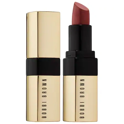 Shop Bobbi Brown Luxe Lipstick Downtown Plum 0.13 oz/ 3.8 G