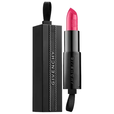 Shop Givenchy Rouge Interdit Satin Lipstick 23 Fuchsia-in-the-know