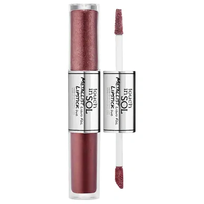 Shop Touch In Sol Metallist Liquid Foil Lipstick Duo Jasmine 0.084 oz/ 2.5 ml