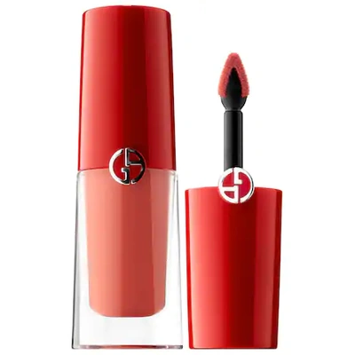 Shop Armani Collezioni Lip Magnet Liquid Lipstick 504 Nuda 0.13 oz/ 3.9 ml