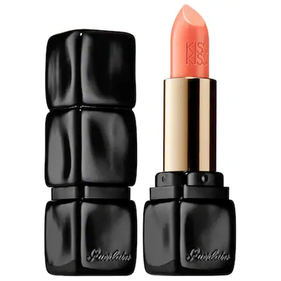 Shop Guerlain Kisskiss Creamy Satin Finish Lipstick Lady Pink 370