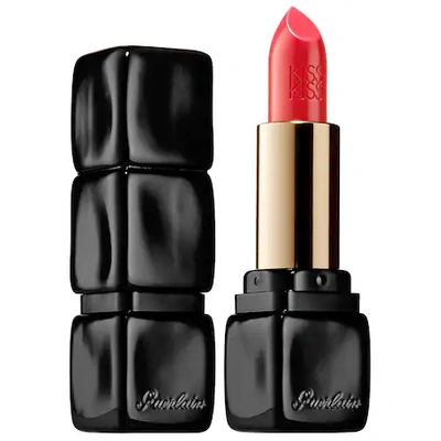 Shop Guerlain Kisskiss Creamy Satin Finish Lipstick Sugar Kiss 343 0.12 oz/ 3.4 G